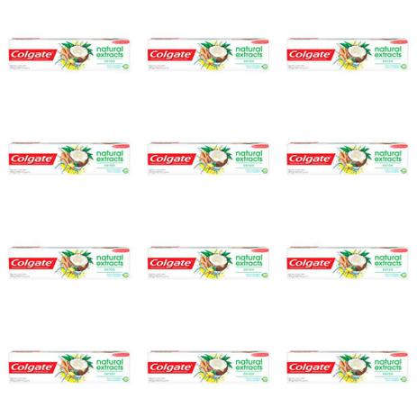 Colgate Naturals Detox Creme Dental 90g (Kit C/12) Menor preço em Colgate Naturals Detox Creme Dental 90g (Kit C/12)