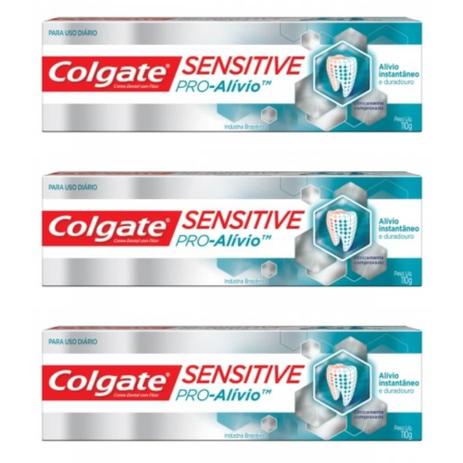 Colgate Sensitive Pro Alivio Creme Dental 110g (Kit C/03) é ruim? Colgate Sensitive Pro Alivio Creme Dental 110g (Kit C/03) é boa?