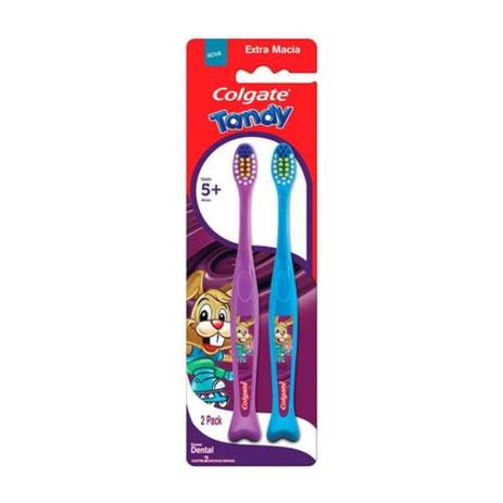 Colgate Tandy Escova Dental Infantil C/2 é boa?