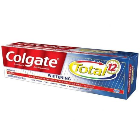 Colgate Total 12 Creme Dental Whitening 140g é boa?