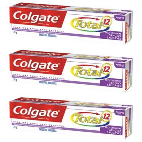 Colgate Total 12 Gengiva Saudável Creme Dental 70g (Kit C/03) é boa?