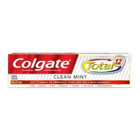Colgate Total12 Clean Mint Creme Dental 90g é ruim? Colgate Total12 Clean Mint Creme Dental 90g é boa?