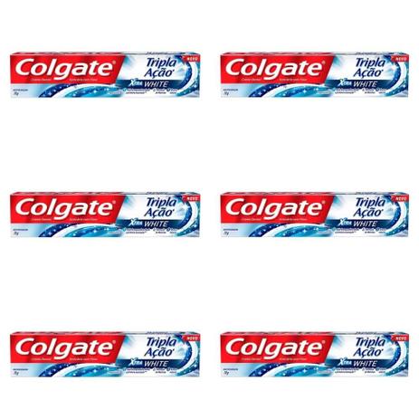 Colgate Tripla Ação Creme Dental Xtra White 70g (Kit C/06) é boa?
