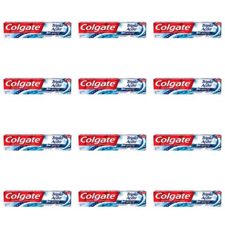 Colgate Tripla Ação Creme Dental Xtra White 70g (Kit C/12) é boa?