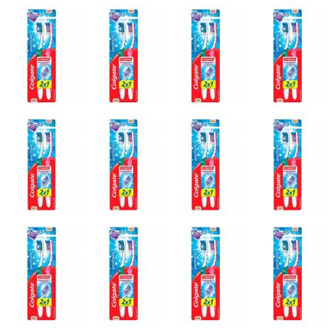 Colgate Whitening Escova Dental C/2 (Kit C/12) Menor preço em Colgate Whitening Escova Dental C/2 (Kit C/12)