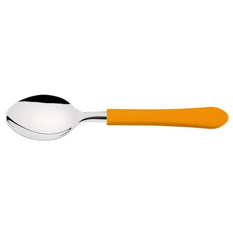 Colher de Mesa Inox 19cm Leme Tramontina 23183440 Laranja Menor preço em Colher de Mesa Inox 19cm Leme Tramontina 23183440 Laranja