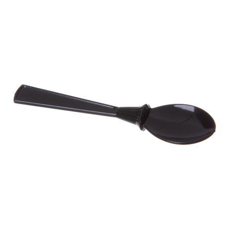 Colher de Plástico Descartável Mini Preto Veneza com 24 Unidades Funny Art. Menor preço em Colher de Plástico Descartável Mini Preto Veneza com 24 Unidades Funny Art.