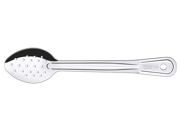 Colher de Servir Perfurada Aço Inox 33 cm Búzios Tramontina - TMT 531 Menor preço em Colher de Servir Perfurada Aço Inox 33 cm Búzios Tramontina - TMT 531
