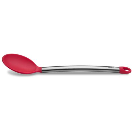 Colher de Silicone para Arroz 35cm cor Vermelho 2257/351 Brinox Menor preço em Colher de Silicone para Arroz 35cm cor Vermelho 2257/351 Brinox