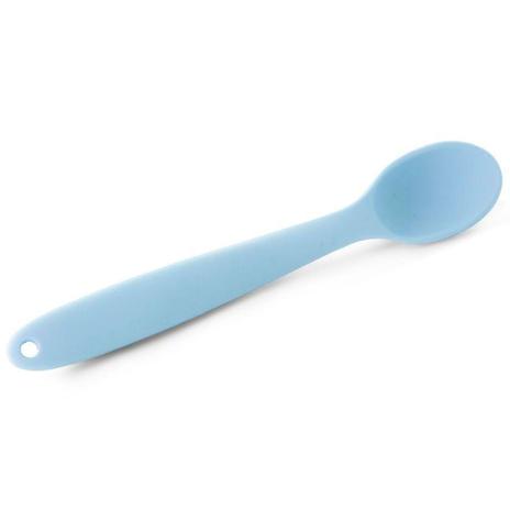 Colher De Silicone Para Bebe Azul Mimo Style Alimentacao Infantil Magazine Luiza