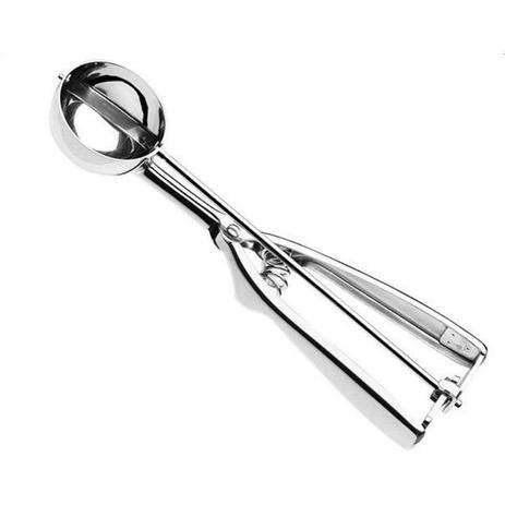 Colher de Sorvete com Ejetor 5 Cm - Kehome Menor preço em Colher de Sorvete com Ejetor 5 Cm - Kehome