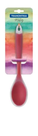 Colher Para Arroz Vermelha Nylon e Silicone Matiz Tramontina 63817101 Menor preço em Colher Para Arroz Vermelha Nylon e Silicone Matiz Tramontina 63817101