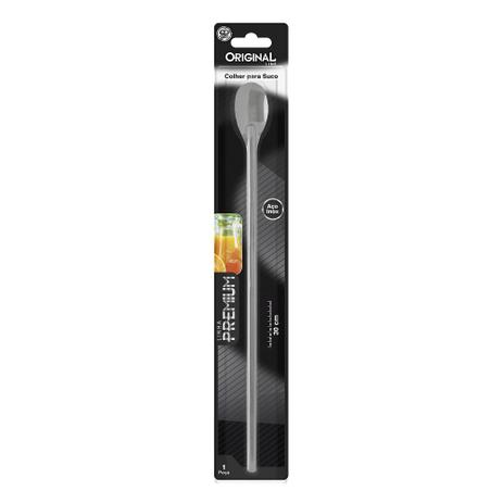 Colher para Suco em Aço Inox 30cm Linha Premium SL0503 - Original Menor preço em Colher para Suco em Aço Inox 30cm Linha Premium SL0503 - Original