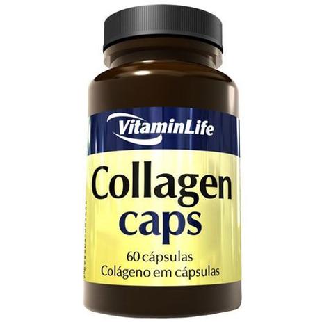 Collagen Caps - Colágeno 60 Cápsulas - VitaminLife Menor preço em Collagen Caps - Colágeno 60 Cápsulas - VitaminLife
