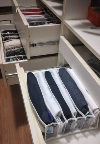 Colmeia Organizadora de Gaveta (kit 3 peças P, M e G) - Cia Das Capas Menor preço em Colmeia Organizadora de Gaveta (kit 3 peças P, M e G) - Cia Das Capas
