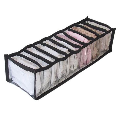 Colméia Organizadora de Gavetas Transparente com Viés Preto 11 Nichos - Vb Home é boa?