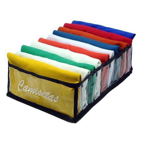 Colmeia Organizadora para Camisetas - Preta - Vb Home Menor preço em Colmeia Organizadora para Camisetas - Preta - Vb Home