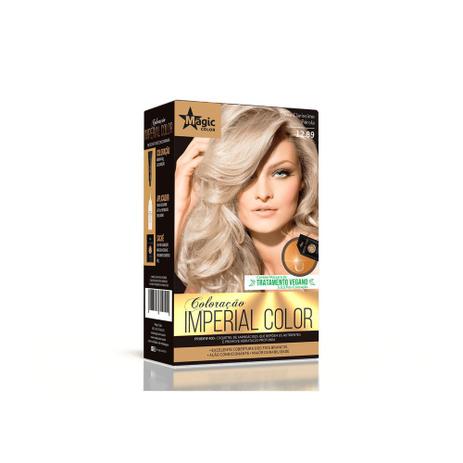 Coloração 12.89 Louro Claríssimo Perola Imperial Color - Kit Venc. 01/10 - Magic Color Menor preço em Coloração 12.89 Louro Claríssimo Perola Imperial Color - Kit Venc. 01/10 - Magic Color