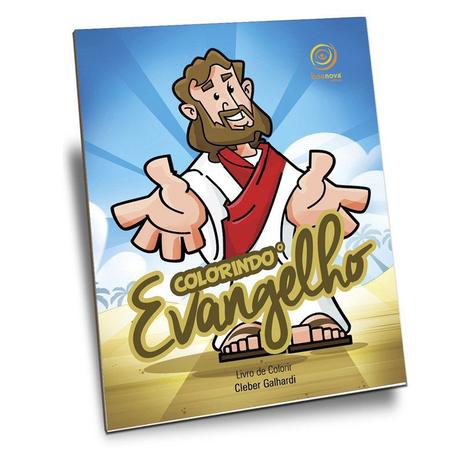 Colorindo o Evangelho - Livro de Colorir - Boa nova Menor preço em Colorindo o Evangelho - Livro de Colorir - Boa nova