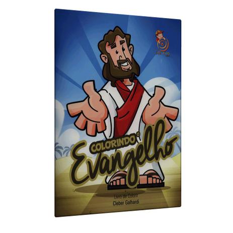 Colorindo o Evangelho - Livro de Colorir - Ed. boa nova Menor preço em Colorindo o Evangelho - Livro de Colorir - Ed. boa nova
