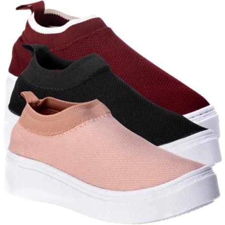 tenis para caminhada feminino sem cadarço
