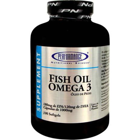 Combo 02 Unidades Fish Oil Omega 3 1000 mg - Performance Menor preço em Combo 02 Unidades Fish Oil Omega 3 1000 mg - Performance