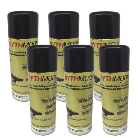 Combo 06 Silicones Spray Esteira Gold 400ml - Rythmoon Menor preço em Combo 06 Silicones Spray Esteira Gold 400ml - Rythmoon