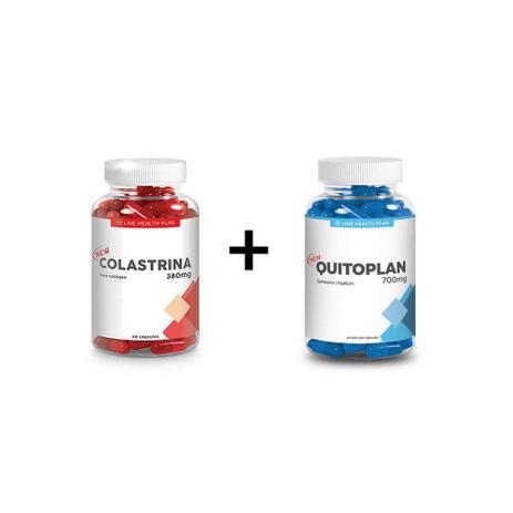Combo 1 Pote Colastrina 60 Capsulas + 1 Pote Quitoplan 60 Caps - Vida natural Menor preço em Combo 1 Pote Colastrina 60 Capsulas + 1 Pote Quitoplan 60 Caps - Vida natural