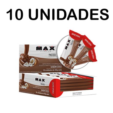 Combo 10x Max Bar - Caixa c/12un - Max Titanium é ruim? Combo 10x Max Bar - Caixa c/12un - Max Titanium é boa?