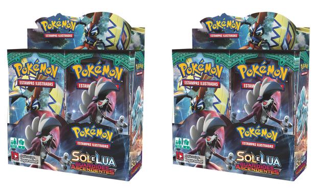 Combo 2 Caixas Box Booster Sol e Lua 2 Guardiões Ascendentes - Copag Menor preço em Combo 2 Caixas Box Booster Sol e Lua 2 Guardiões Ascendentes - Copag