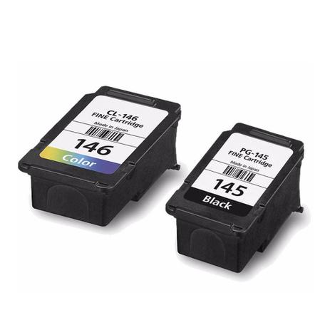 Combo 2 Cartucho Compativel Canon PG-145 CL-146 Mg2410 Mg2510 Mg2910 Mg3010 10ml - Bestchoice Menor preço em Combo 2 Cartucho Compativel Canon PG-145 CL-146 Mg2410 Mg2510 Mg2910 Mg3010 10ml - Bestchoice
