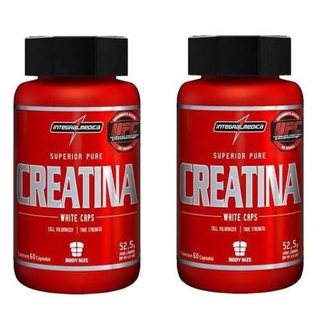 Combo 2 - Creatina 120 Cápsulas - Integralmédica - Integralmedica Menor preço em Combo 2 - Creatina 120 Cápsulas - Integralmédica - Integralmedica