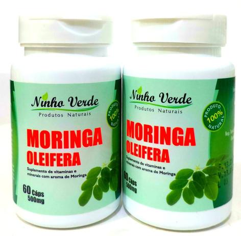 Combo 2 Moringa Oleifera 120 capsulas 500mg Ninho Verde é boa?