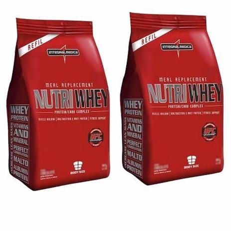 Menor preço em Combo 2 - Nutri Whey Protein - Refil Baunilha 907g - Integralmédica - Integralmedica