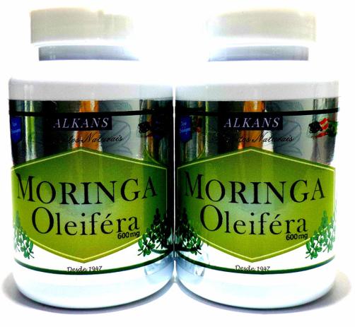 Combo 2 Potes Moringa Oleifera Extrato 600 Mg Dose 60caps - Alkans Menor preço em Combo 2 Potes Moringa Oleifera Extrato 600 Mg Dose 60caps - Alkans