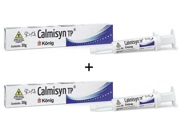 Combo 2 Suplemento Alimentar Calmisyn Calmantes para Cães e Gatos - Calmante Redução de Stress Konig 2x30g Menor preço em Combo 2 Suplemento Alimentar Calmisyn Calmantes para Cães e Gatos - Calmante Redução de Stress Konig 2x30g