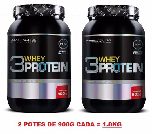 Combo 2 X Whey Protein 3w Probiótica 900g - Way Proten Wey Menor preço em Combo 2 X Whey Protein 3w Probiótica 900g - Way Proten Wey