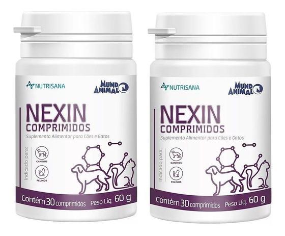 Combo 2Nexin Nutrisana Suplemento Mundo Animal 30Comprimidos 60g Menor preço em Combo 2Nexin Nutrisana Suplemento Mundo Animal 30Comprimidos 60g