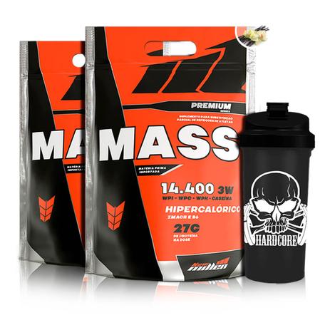 Combo 2x Mass Premium 1,5kg + Coq - New Millen Menor preço em Combo 2x Mass Premium 1,5kg + Coq - New Millen