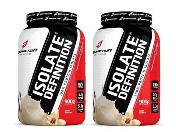 Combo 2x Whey Isolate Definition 900gr = (1.800gr) - Bodyact - Body action Menor preço em Combo 2x Whey Isolate Definition 900gr = (1.800gr) - Bodyact - Body action