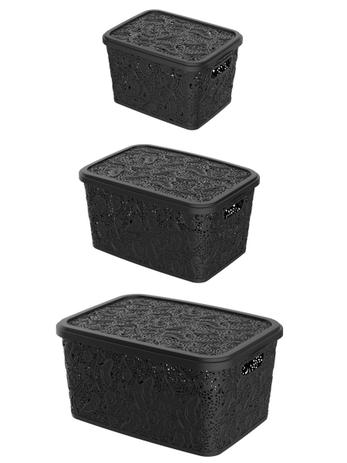 Combo 3 cestos organizadores multiuso p m g preto uninjet é ruim? Combo 3 cestos organizadores multiuso p m g preto uninjet é boa?