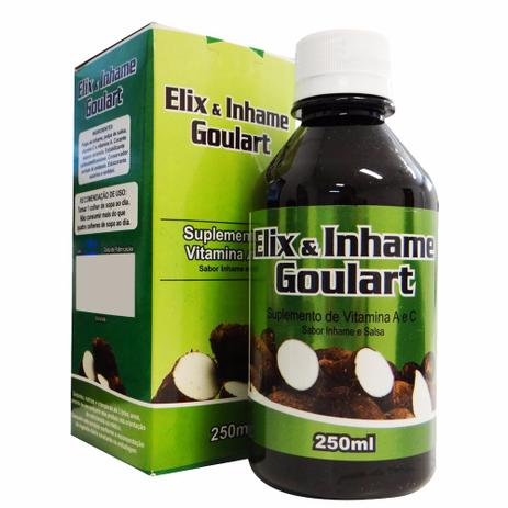 Combo 3 Elix De Inhame Goulart 250ml Ovulação Energia Desintoxicação Menor preço em Combo 3 Elix De Inhame Goulart 250ml Ovulação Energia Desintoxicação