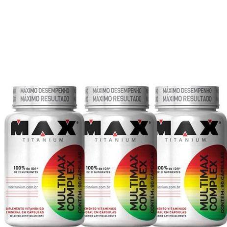 Combo 3 - Multimax Complex - Max Titanium é boa?