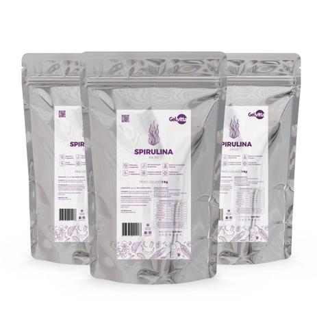 Combo 3 Unidades Spirulina em Pó Pura 1 kg cada - Gelvitta é boa?