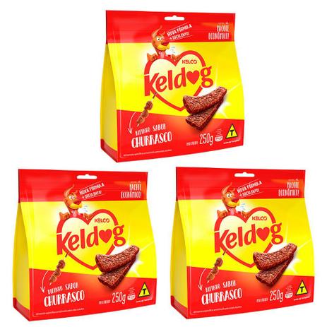Combo 3un Bifinho Keldog Cães Sabor Churrasco 250g - KELCO é ruim? Combo 3un Bifinho Keldog Cães Sabor Churrasco 250g - KELCO é boa?