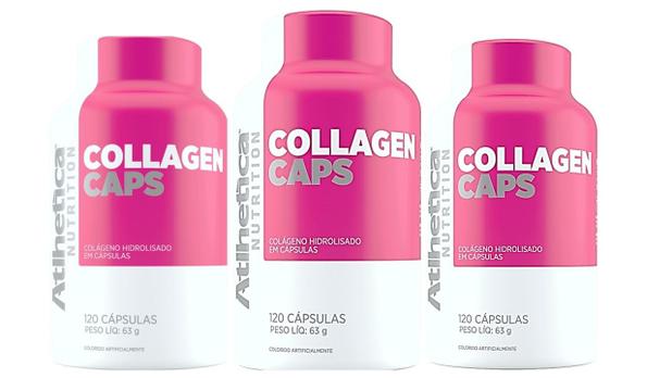 Combo 3x colágeno hidrolisado - atlhetica nutrition - Geral Menor preço em Combo 3x colágeno hidrolisado - atlhetica nutrition - Geral
