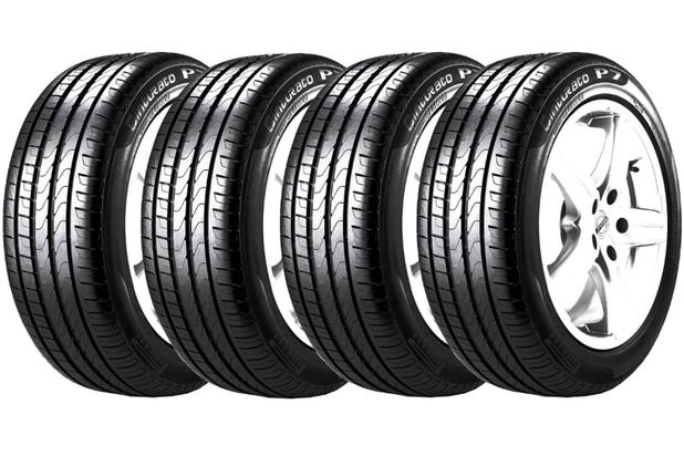 Combo 4 Pneus Bmw X1 Kia Optima 225/45r18 91v Runflat P7 Cinturato Pirelli Menor preço em Combo 4 Pneus Bmw X1 Kia Optima 225/45r18 91v Runflat P7 Cinturato Pirelli