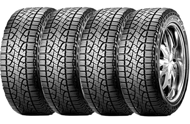 Combo 4 Pneus L200 Hillux Silverado 215/80r16 109s Scorpion Atr Street Pirelli Menor preço em Combo 4 Pneus L200 Hillux Silverado 215/80r16 109s Scorpion Atr Street Pirelli