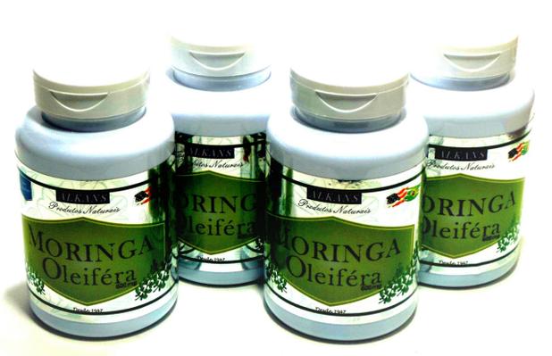 Combo 4 Potes Moringa Oleifera Extrato 600 Mg Dose 60caps - Alkans é boa?
