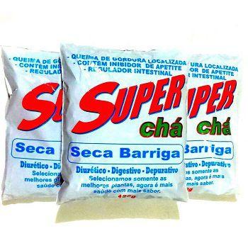 Combo 5 pacotes Super chá Seca Barriga 120 gramas cada - Farmacopeia brasileira Menor preço em Combo 5 pacotes Super chá Seca Barriga 120 gramas cada - Farmacopeia brasileira